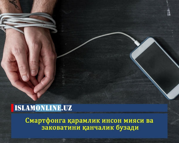 JB Press (Япония): Смартфонга қарамлик инсон мияси ва заковатини қанчалик бузади